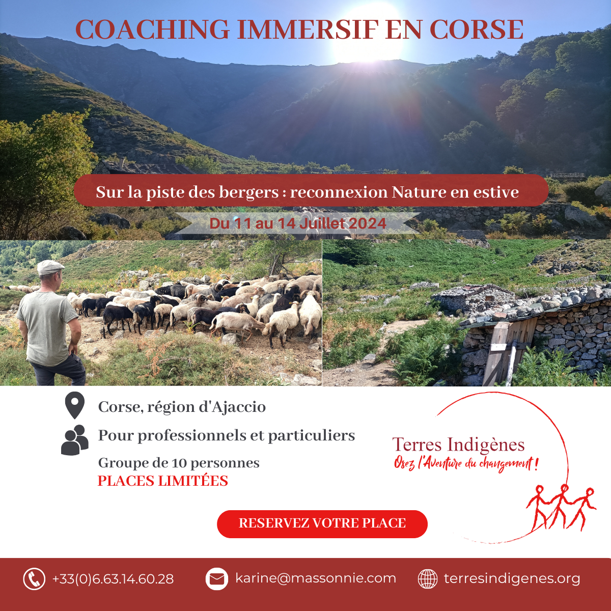 Séjour en Corse et Terres Indigènes